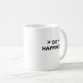Mug Faire le bonheur (Devant droit)