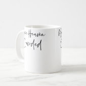 Mug Faire le ciel bondé Christian Jésus Sauvé Rédempte (Devant gauche)
