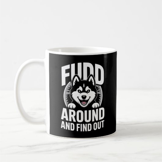 Mug Faire le con et découvrir (Gauche)