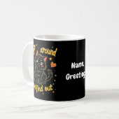 Mug Faire le Fluff et Découvrir Le Parfait Mème (Devant gauche)