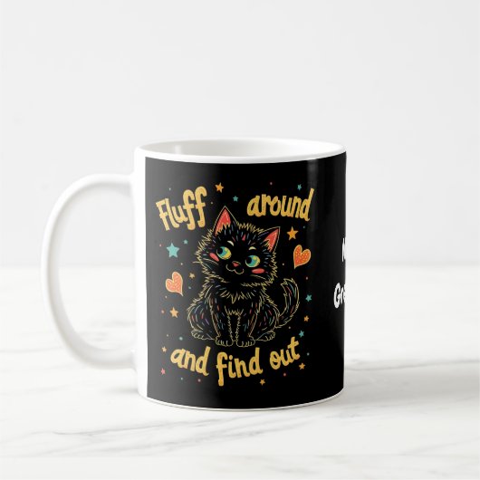 Mug Faire le Fluff et Découvrir Le Parfait Mème (Gauche)