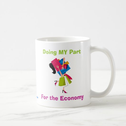 Mug Faire MA pièce pour l'économie (Droite)