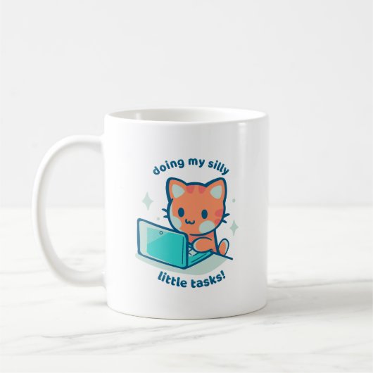 Mug Faire mes petites tâches stupides (Gauche)