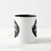 Mug Faire Moins Avec Plus de Concentration - Café Noir (Centre)