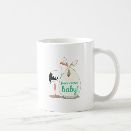 Mug Faire-part de bébé (Droite)