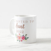 MUG FAIRE-PART DE GROSSESSE À LA TANTE (Devant gauche)