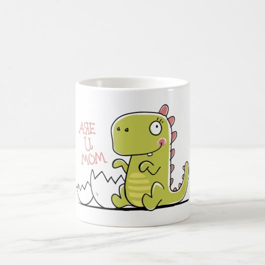 Mug Faire-part de grossesse de Pregosaurus (Centre)