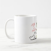 Mug Faire-part de grossesse de Pregosaurus (Gauche)