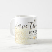 Mug Faire-part de mariage à conserver (Devant gauche)