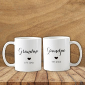 Mug Faire-part de naissance Cadeau Grands-parents Amou
