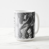 Mug Faire-part de retraite avec vieilles éperons (Devant droit)