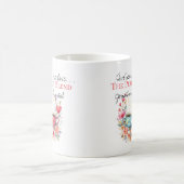 Mug Faire-part Fiançailles aquarelle (Centre)