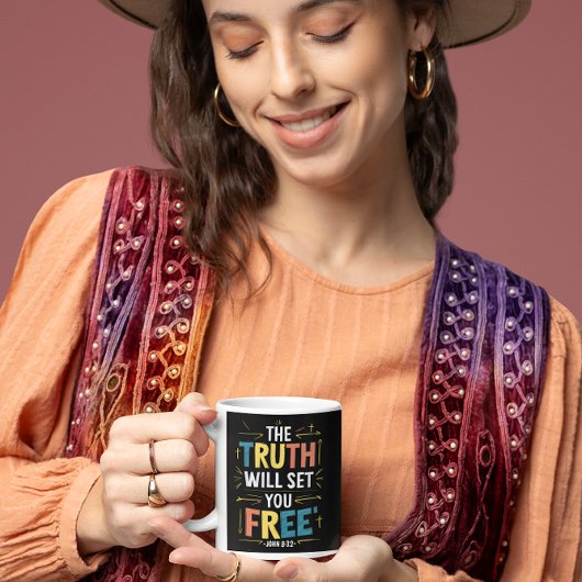 Mug Faire place à la liberté : La vérité vous libérera