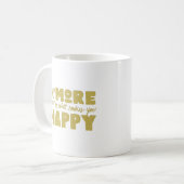 Mug faire plus de ce qui vous rend heureux (Devant gauche)