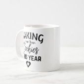 Mug Faire Plus Que Des Cookies Cette Année (Devant gauche)