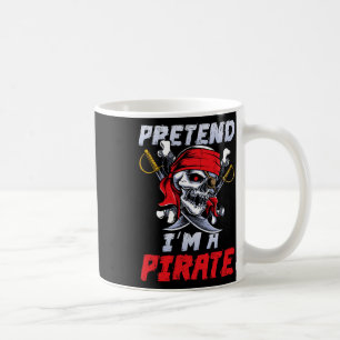 Mug Faire semblant d'être un costume de pirate Fun Hal