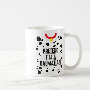 Mug Faire semblant d'être un costume d'Halloween dalma