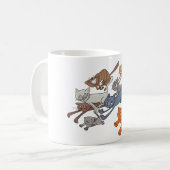 Mug Faire tourner des chats (Devant gauche)