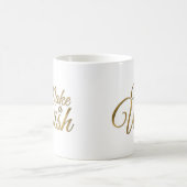 Mug Faire un Anniversaire d'or de souhait (Centre)