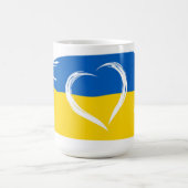 Mug Faire un don à l'Ukraine  (Centre)