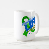 Mug Faire un don de la vie Orgue Dons Sauve des vies (Devant droit)