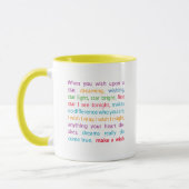 Mug Faire un voeu (Gauche)