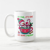Mug Faire une crise de nerfs (Gauche)