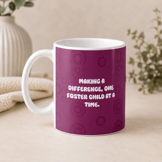 Mug Faire une différence un enfant placé à la fois