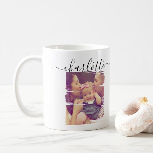 Mug Faire une photo personnalisée (Avec donut)