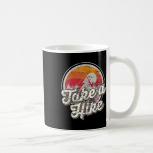Mug Faire une randonnée rétro vintage randonnée en ple