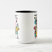 Mug Faire vibrer la vie de cochon (Centre)