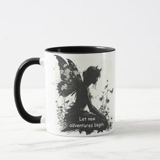 Mug Fairies Adventure Silhouette thème (Gauche)
