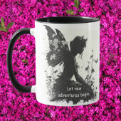 Mug Fairies Adventure Silhouette thème