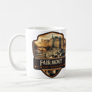 Mug Fairmont, Virginie-Occidentale Vintage