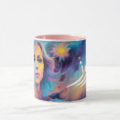 Mug Fairuz la chanteuse libanaise en bas du panier ز e (Centre)