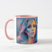 Mug Fairuz la chanteuse libanaise en bas du panier ز e (Gauche)