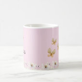 Mug Fairy Cute Garden Enchanted Nom personnalisé (Centre)