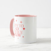 Mug Fairy Deux Brûle Tondée Pour Aller Énergétique Flo (Devant gauche)