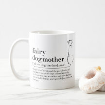 Fairy Dogmère Mug, Chien Mum Cadeaux
