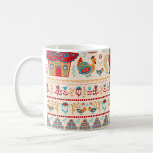 Mug Fairy Forest Animaux : Arrière - plan beige