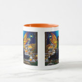 Mug Fairy Guardian Doberman Chien (Centre)