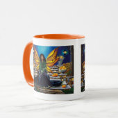 Mug Fairy Guardian Doberman Chien (Devant gauche)