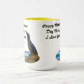 Mug Fairy Penguin Mothers Day Design, (Centre)