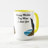 Mug Fairy Penguin Mothers Day Design, (Devant droit)