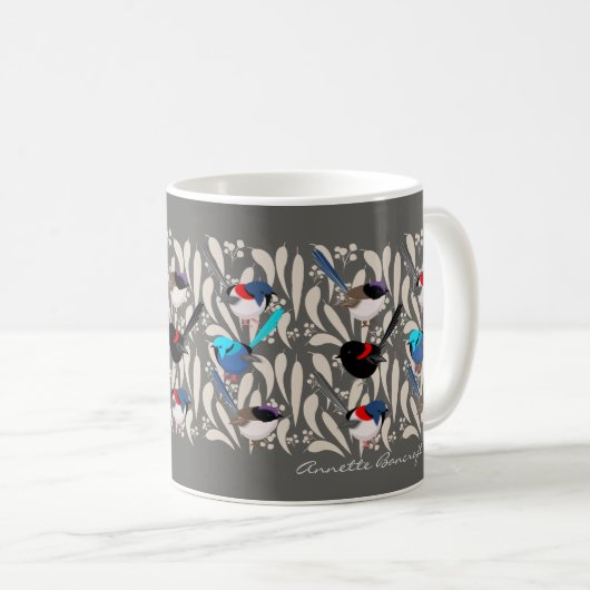 Mug Fairy Wrens (Devant droit)