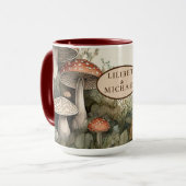 Mug Fairycore Mushroom Goblincore Décor personnalisé c (Devant gauche)