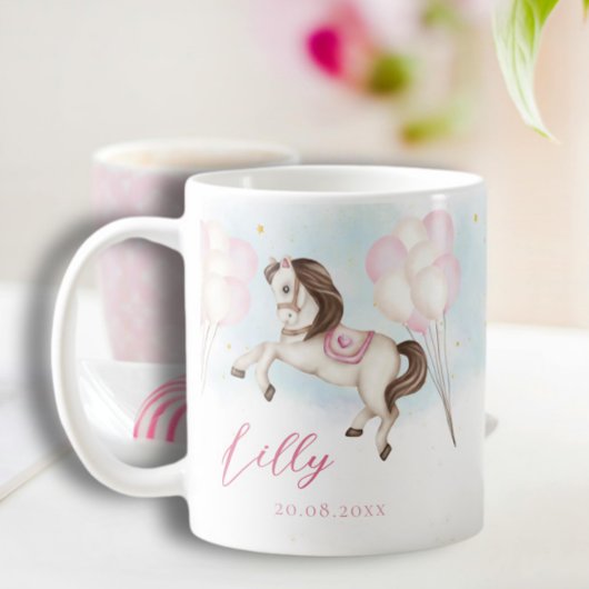 Mug Fairytale bébé Pony gros ballons étoiles fille