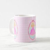 Mug Fairytale Princess à Pink Birthaday (Devant gauche)