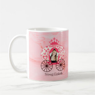 Mug Fairytale Royal Princess Carriage Girl Anniversair
