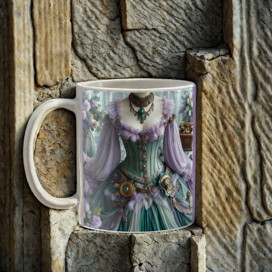 Mug Fairytale Spring Pastel Floral Gown